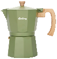 CAFETERA ALUMINIO OLIVE TIPO ITALIANA 9 POCILLOS