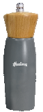 MOLINILLO DE MADERA COLOR GRIS 15CM