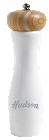 MOLINILLO DE MADERA COLOR BLANCO 15CM