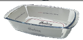 MOLDE DE VIDRIO BUDÍN / PAN 270x140x72mm