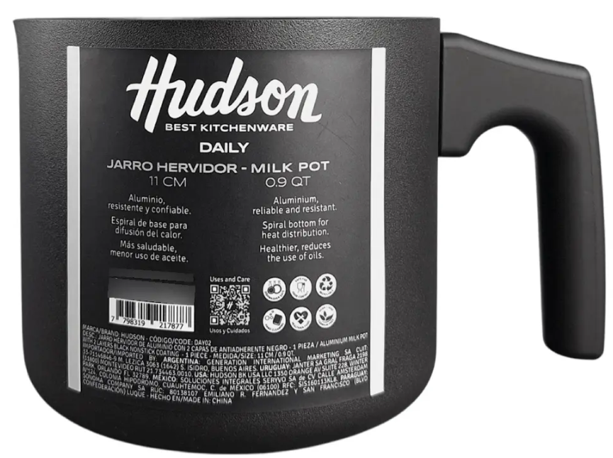 JARRO HERVIDOR ALUMINIO C/ANTIADHERENTE 14CM