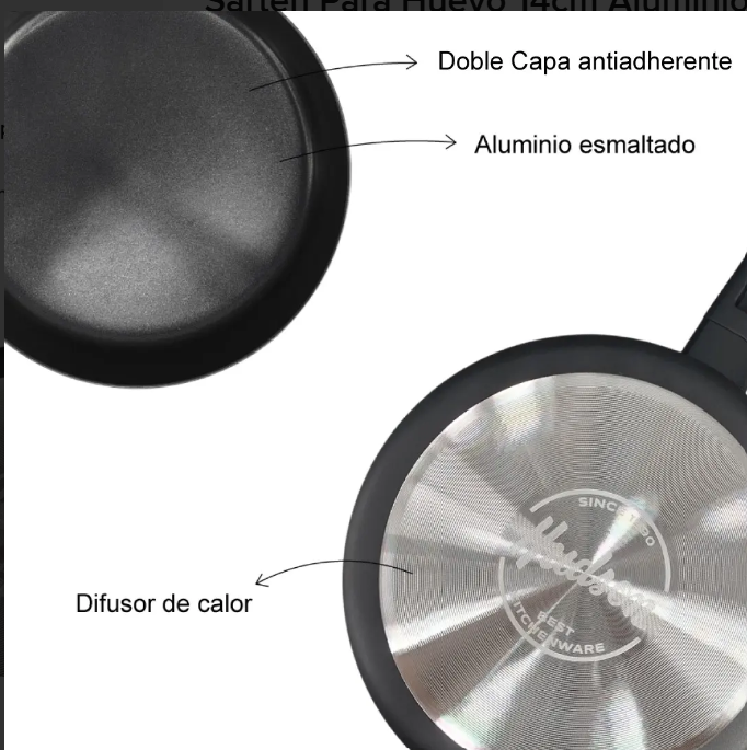 SARTÉN 14CM ANTIADHERENTE (NUEVO) - foto 3