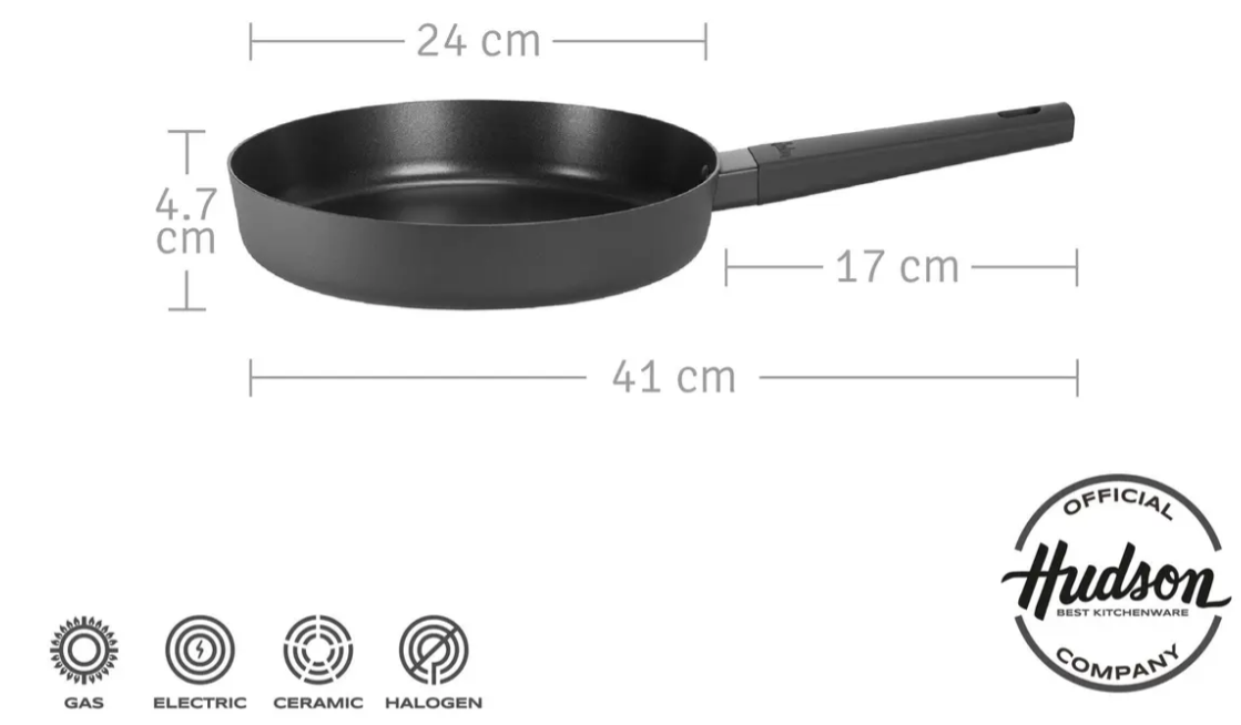 SARTÉN DE ALUMINIO C/ANTIADHERENTE 24CM - foto 2