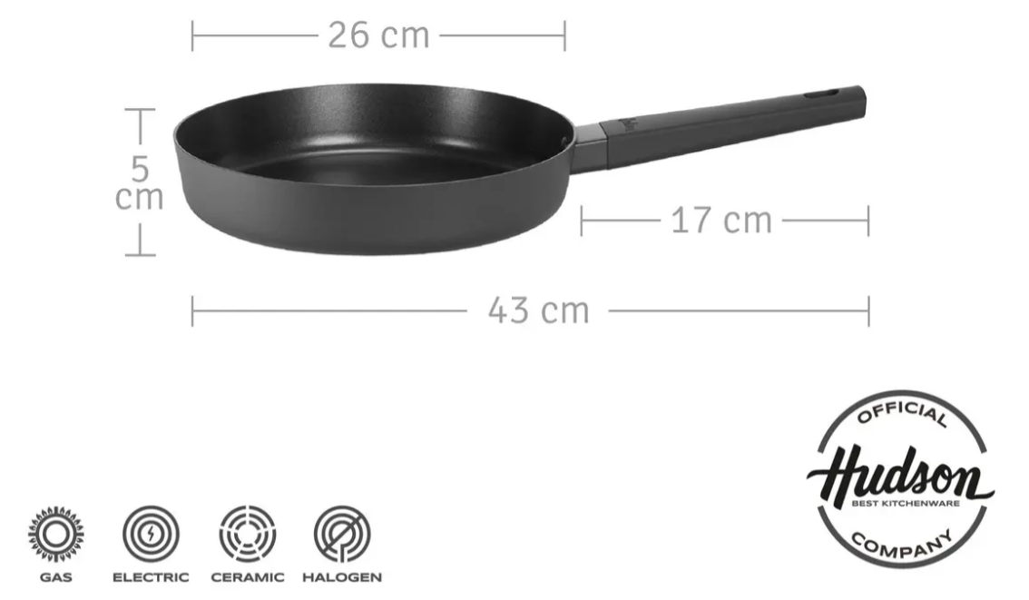 SARTÉN DE ALUMINIO C/ANTIADHERENTE 26CM - foto 2