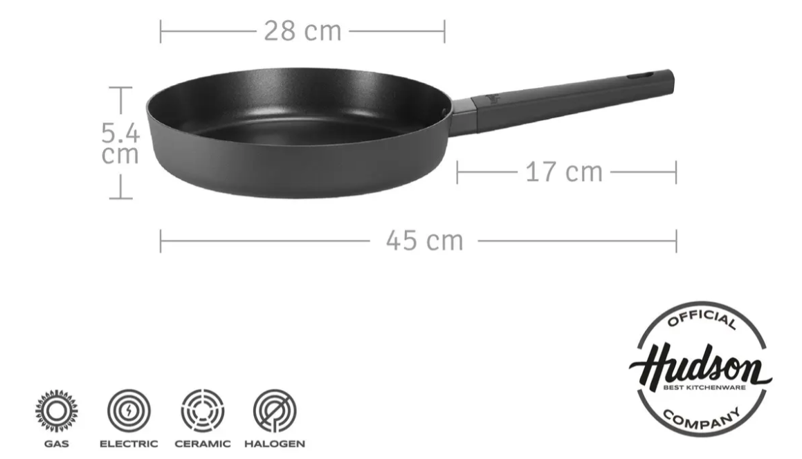 SARTÉN DE ALUMINIO C/ANTIADHERENTE 28CM - foto 2