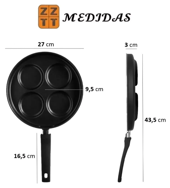 SARTÉN DE ALUMINIO 4 EN 1 DAILY HUDSON - foto 2