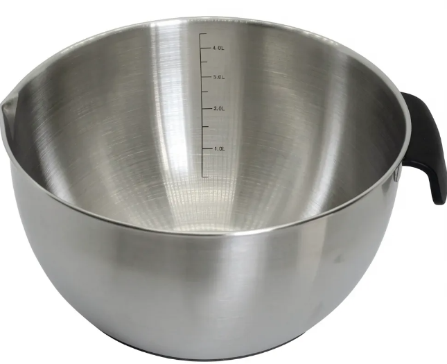 BOWL BATIDOR ESCALA INTERIOR MANGO Y BASE SILICONA 24CM - foto 2