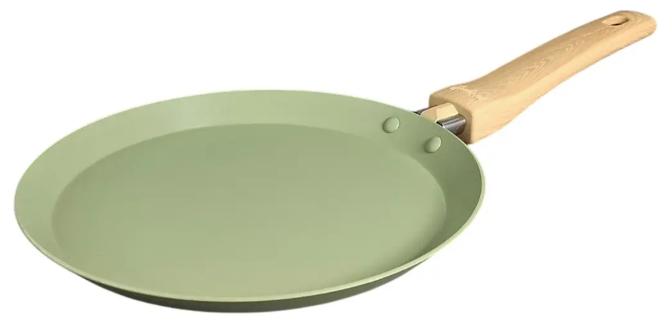 PANQUEQUERA DE ALUMINIO C/ANTIADHERENTE OLIVE DE 22CM