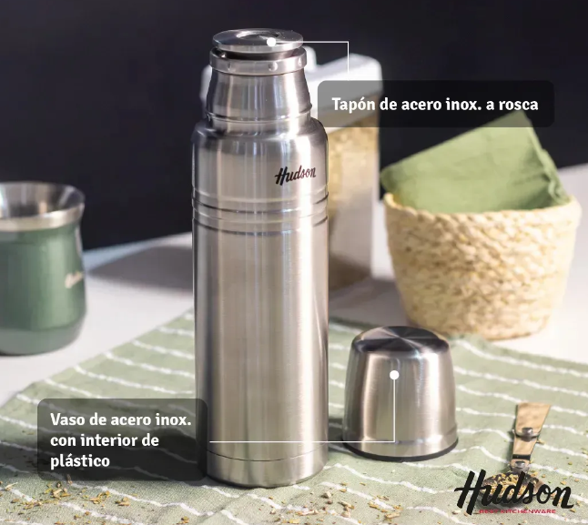 TERMO DE 1 LITRO ACERO