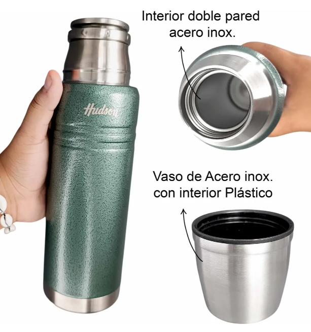 TERMO DE 500 ML VERDE - foto 4