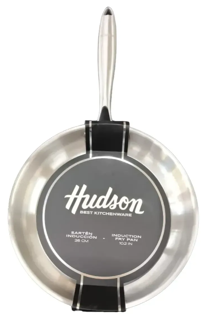 SARTÉN DE ACERO INOXIDABLE 26CM SIN TAPA